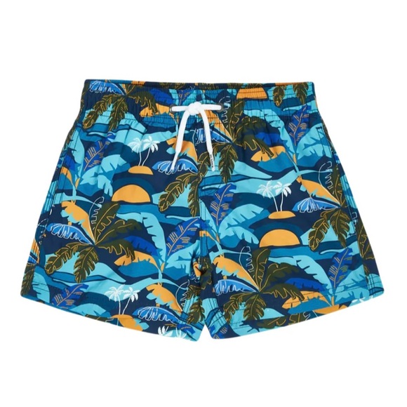 Sundek Boy’s Safari Print Board Shorts - Marine - Size 4 - Picture 10 of 12